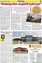 Mudanya'dan zenginlik fkryor*** Ufuk Kzlay: Tarih ve doa harikas Mudanya '** Knye