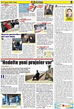 Bizden haberler ** Hedefte yeni projeler var ** Ylmaz Snmez: Byle bir bakan ve belediye ***